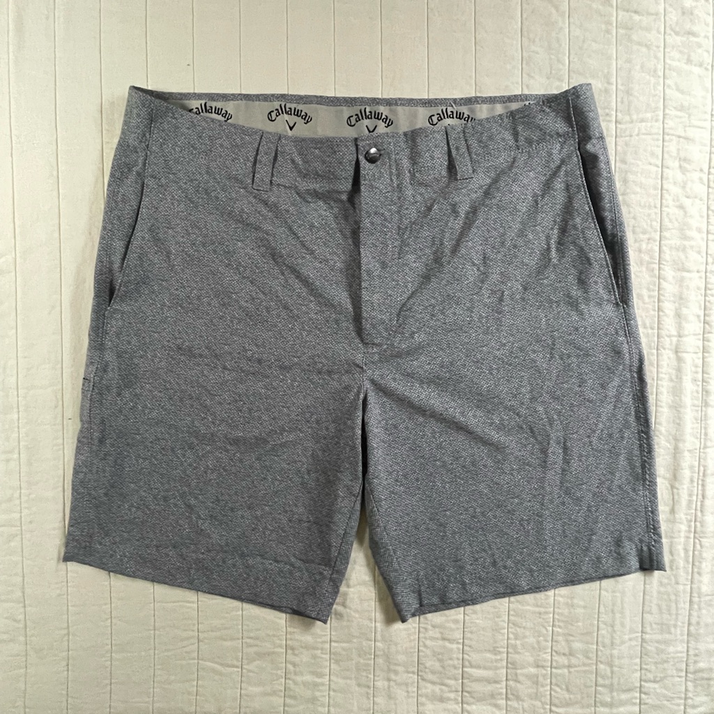 Callaway Performance Men's Gray Golf Shorts 38